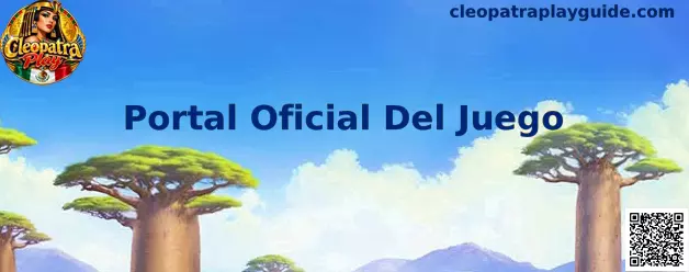 Referencia visual del Portal Oficial Del Juego de Cleopatra Play