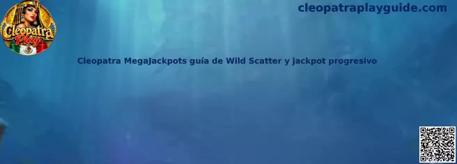 Imagen ilustrativa de Cleopatra MegaJackpots para identificar símbolos Wild, Scatter y la temática egipcia del juego