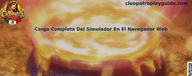 Guía técnica de Cleopatra Play para la carga completa del simulador en el navegador web
