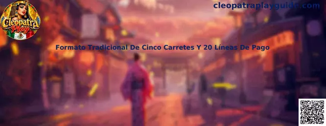 Formato Tradicional De Cinco Carretes Y 20 Líneas De Pago
