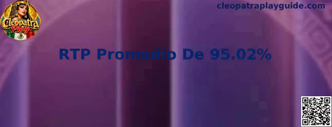 RTP Promedio De 95.02% en Cleopatra Play